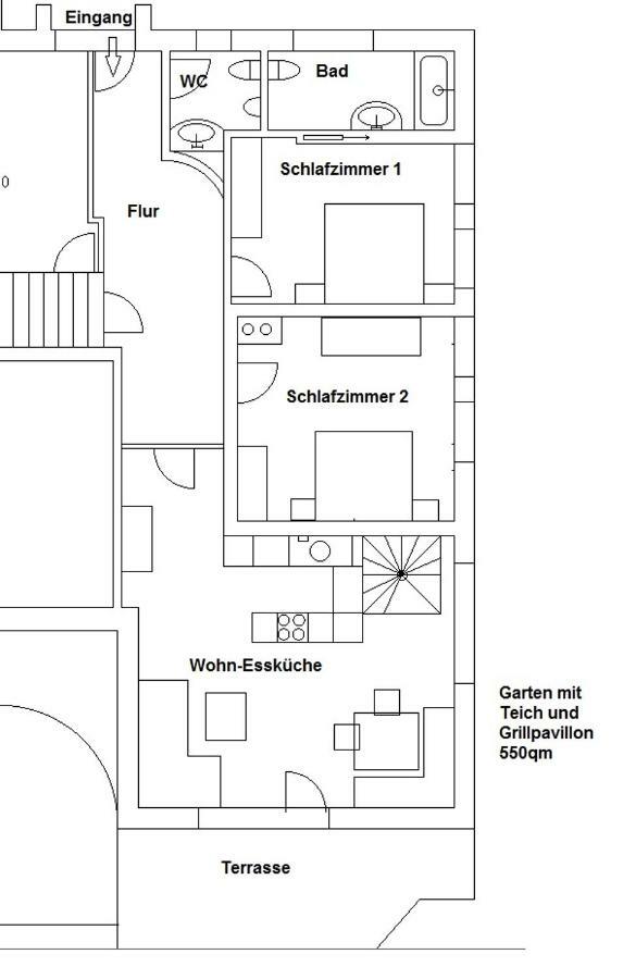 Ferienwohnung Messewohnung Muenchen Ost Forstern Luaran gambar
